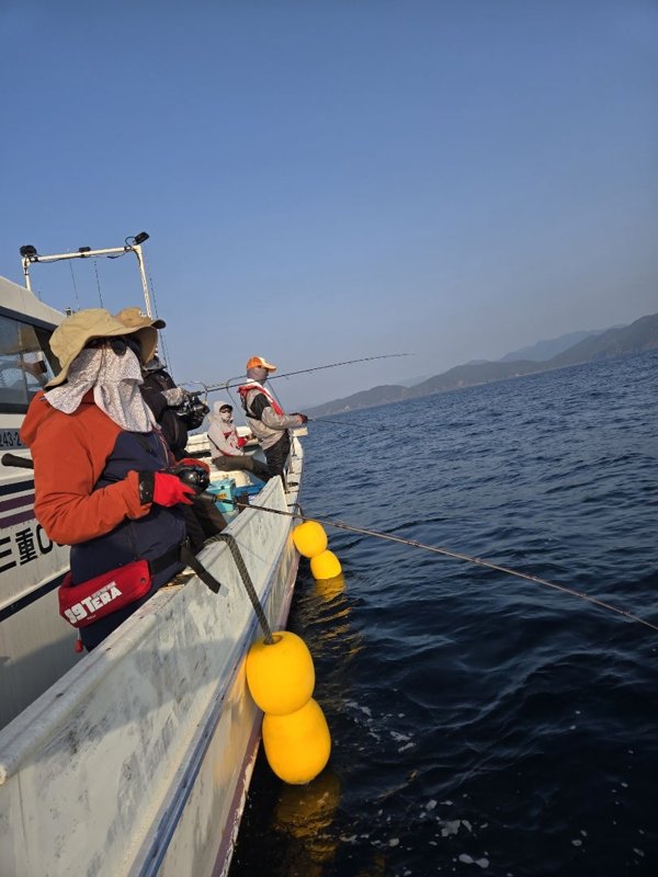 超久しぶりのお魚の釣果写真